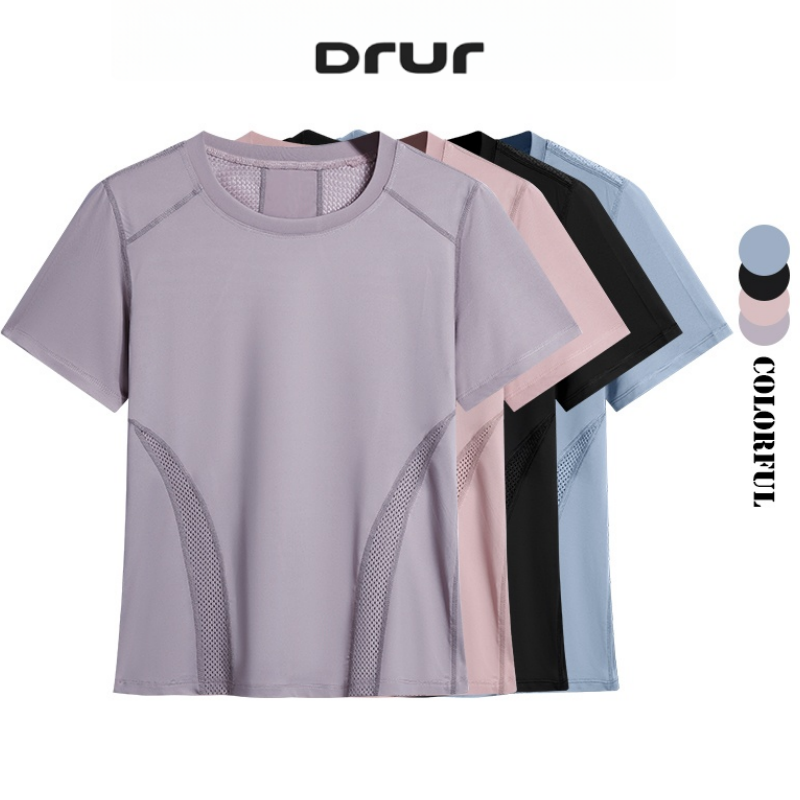 Running Gear Woman - DRUR летняя легкая футболка для бега